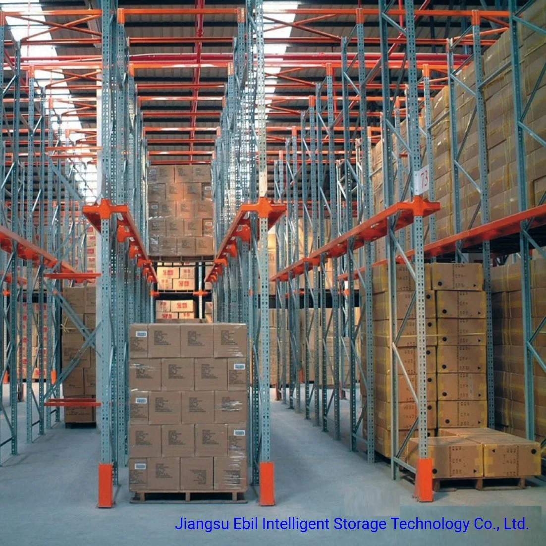 Heavy Duty Steel Rack Storage System Adjustable Selective Drive in Pallet Racking System