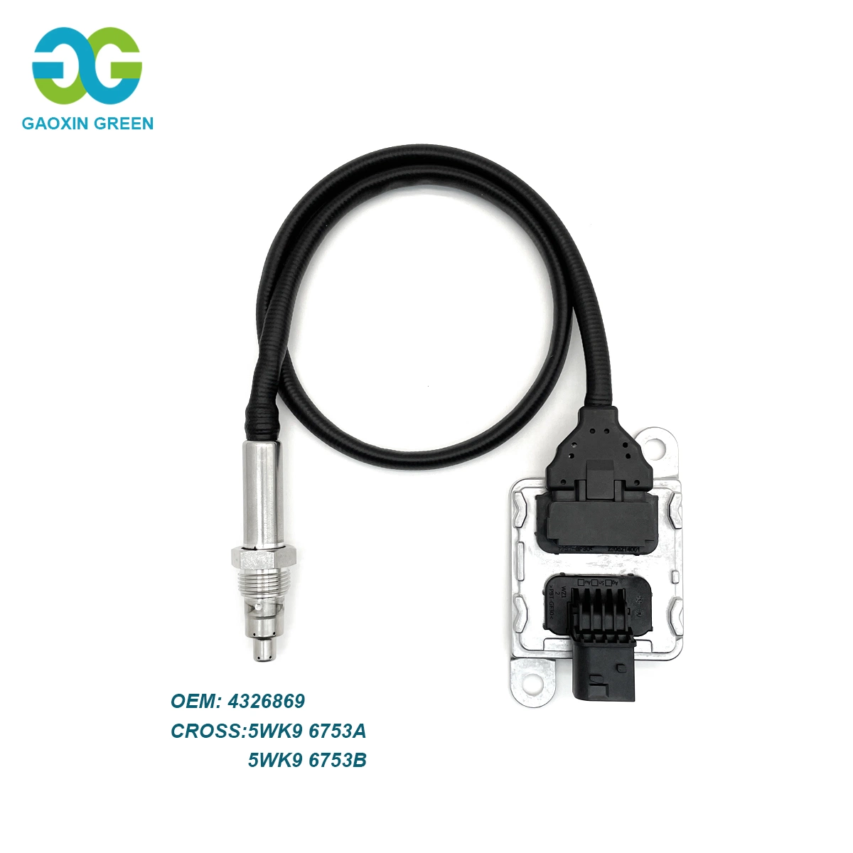 Gaoxinsens Auto Parts Nitrogen Oxygen Sensor Nox Sensor for Cummins_ 5wk9 6753b/5wk96753b/4326869