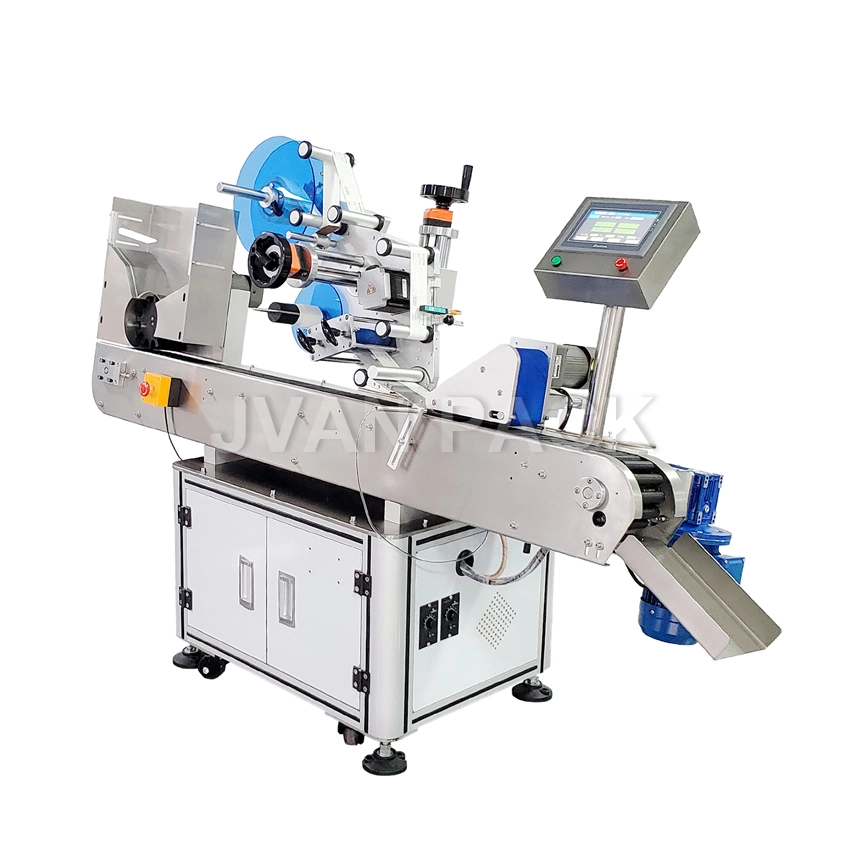 Mt-300 Automatic Horizontal Labeller Vial Tubes Labeling Machine for Battery Pens Ampoule