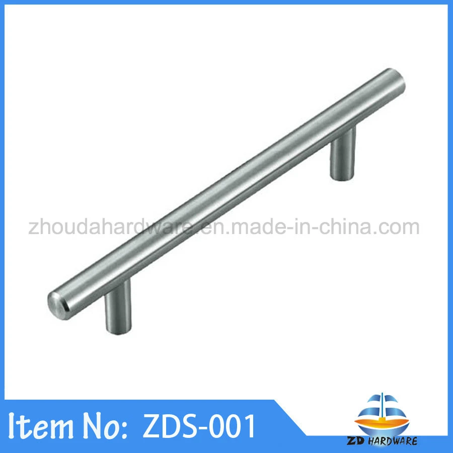 Stainless Steel T Bar Door Aluminum Window Kitchen Cabinet Drawer Home Bedroom Furniture Hollow Handle of Knobs