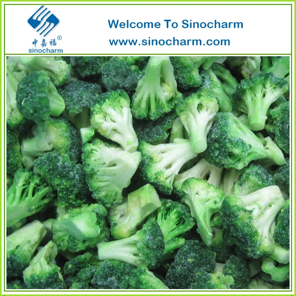 Sinocharm Grade a Frozen Broccoli IQF Broccoli 3-5cm