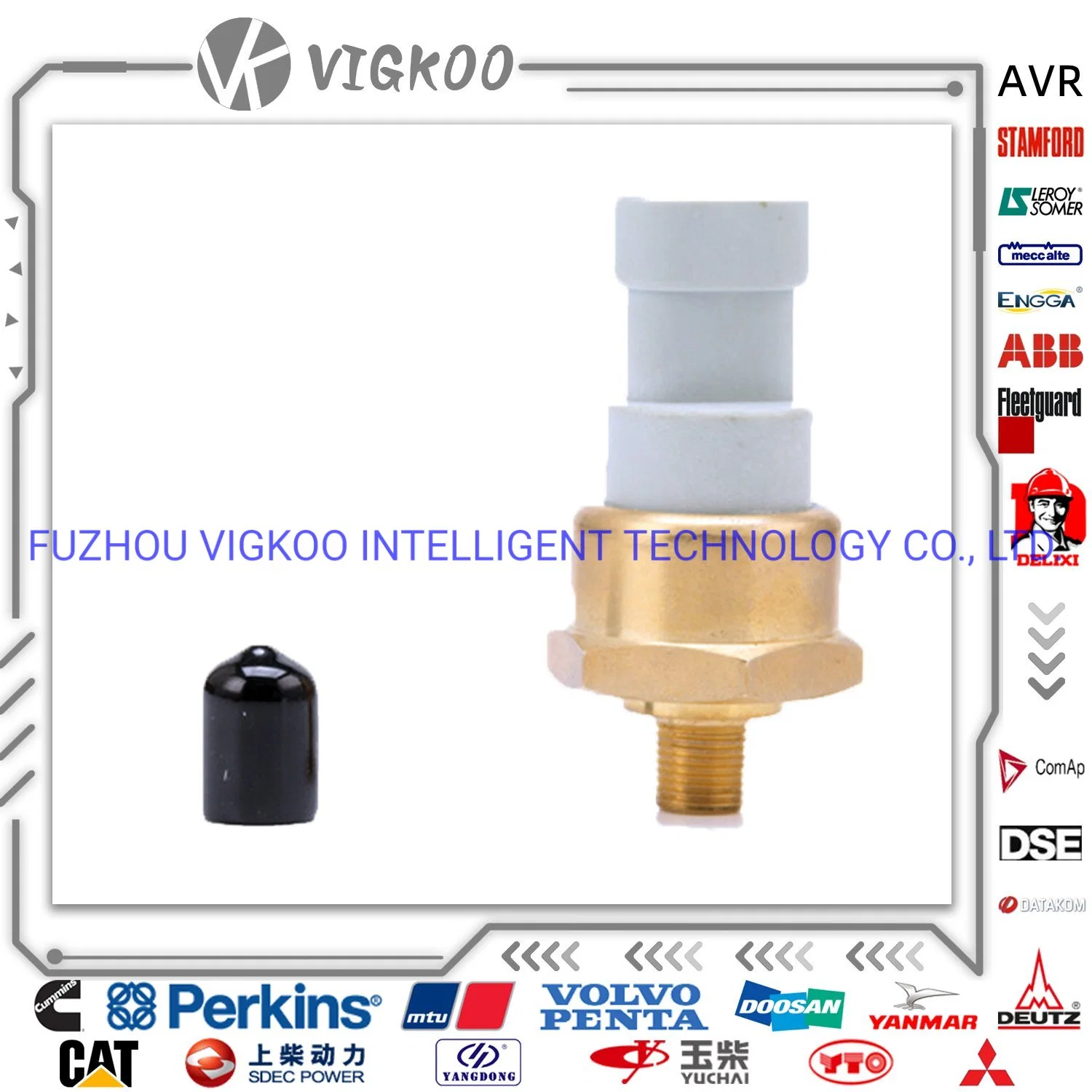 Partes del generador interruptor del sensor de presión de aceite 3408607