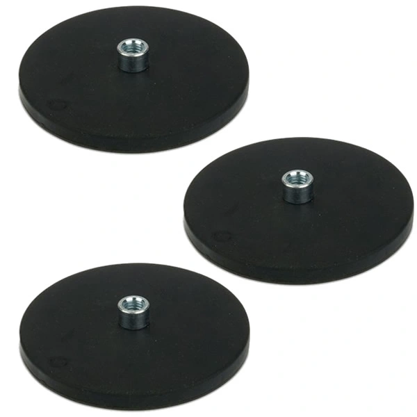 Protective Rubber Covered for Pot Magnet Neodymium Magnet