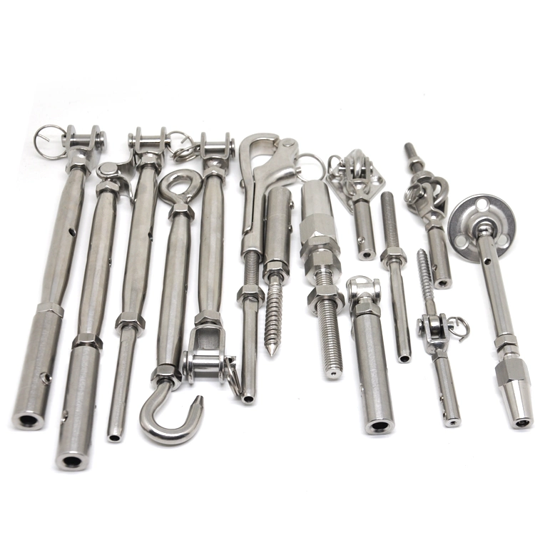 Custom Heavy Duty Galvanized Steel and Stainless Steel Turnbuckle