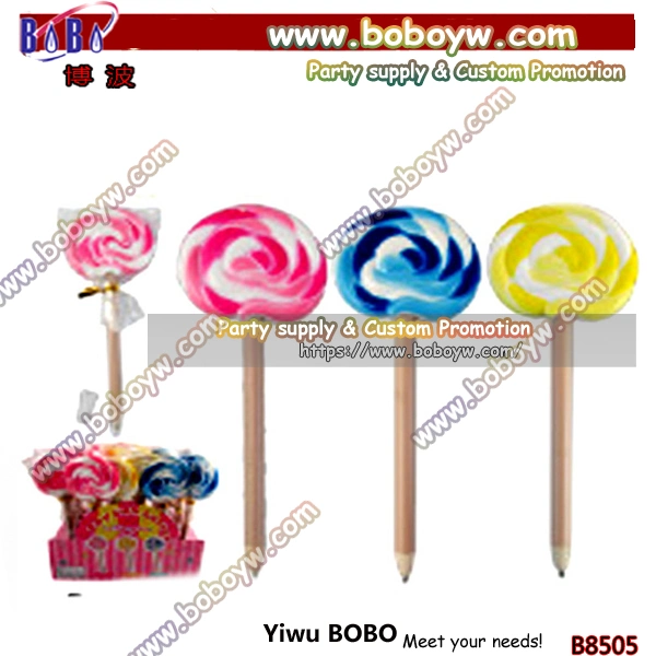 School Supply Stationery Supply Student Stationery Lollipop Pens Ballpen Office Stationery (B8504)