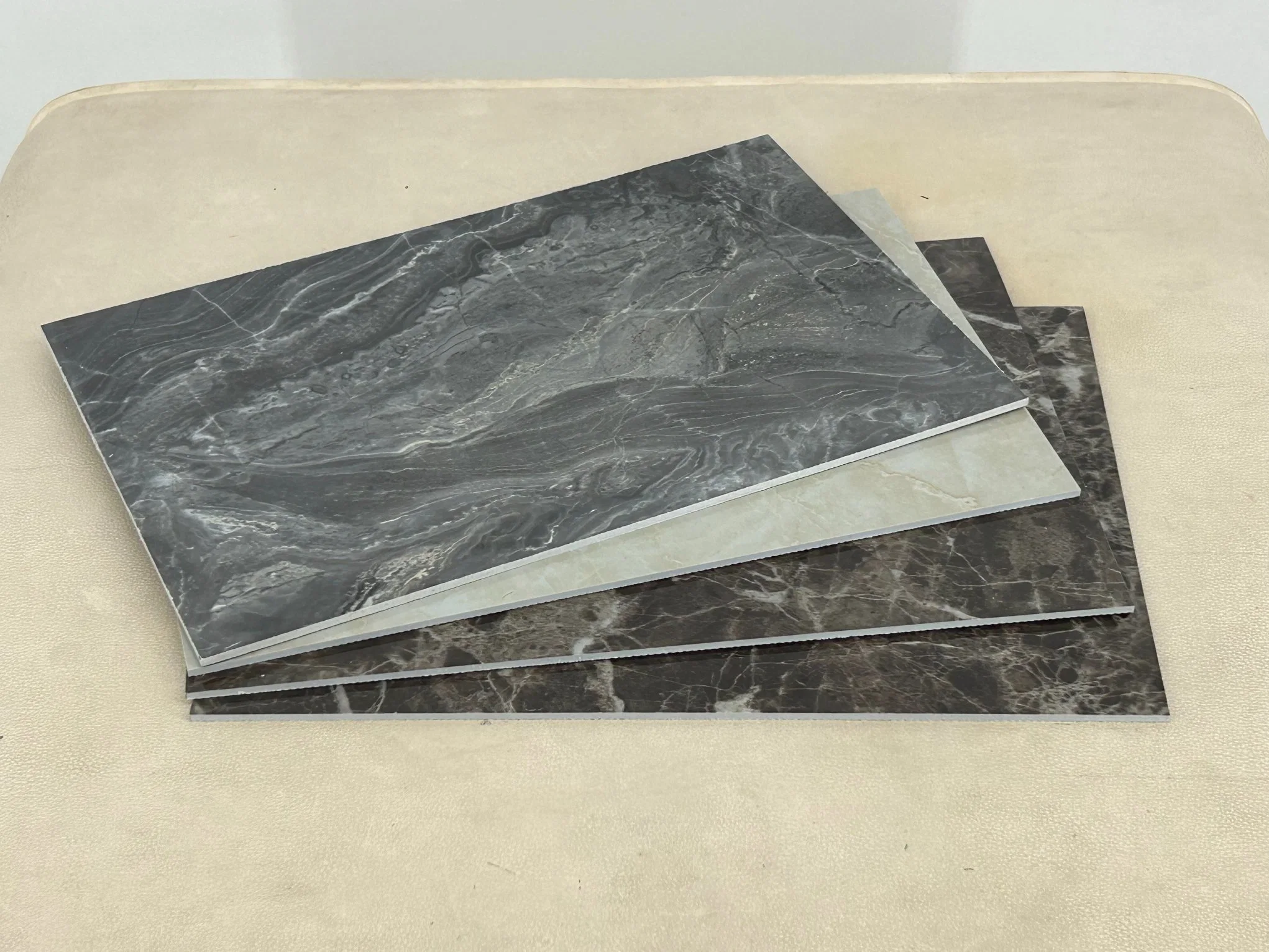 Flexible UV Board PVC Marble Sheet for Wall Decoration 1220X2440mm