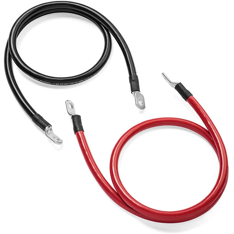 AWG Battery Cable 4 Gauge Wire Harness Set for Marine