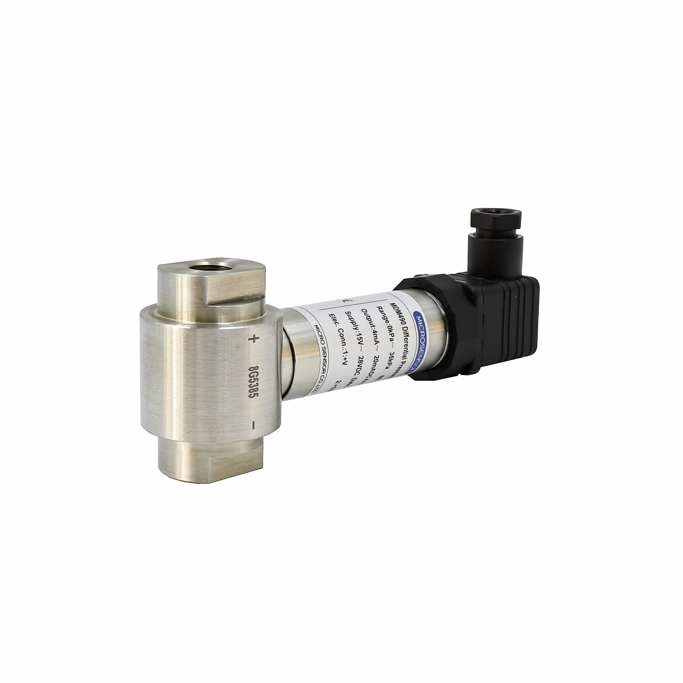 4-20mADC Piezoresistive Chemical Petroleum Use Water Liquids Differential Pressure Sensor MDM490