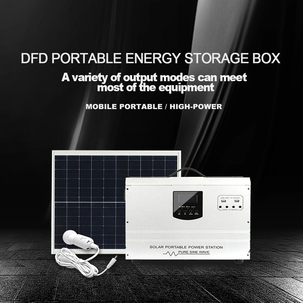 3000W Power Station Home Camping Outdoor Solar Charger Power Supply Power Generator Mobile Portable Power Bank Solar Energy System