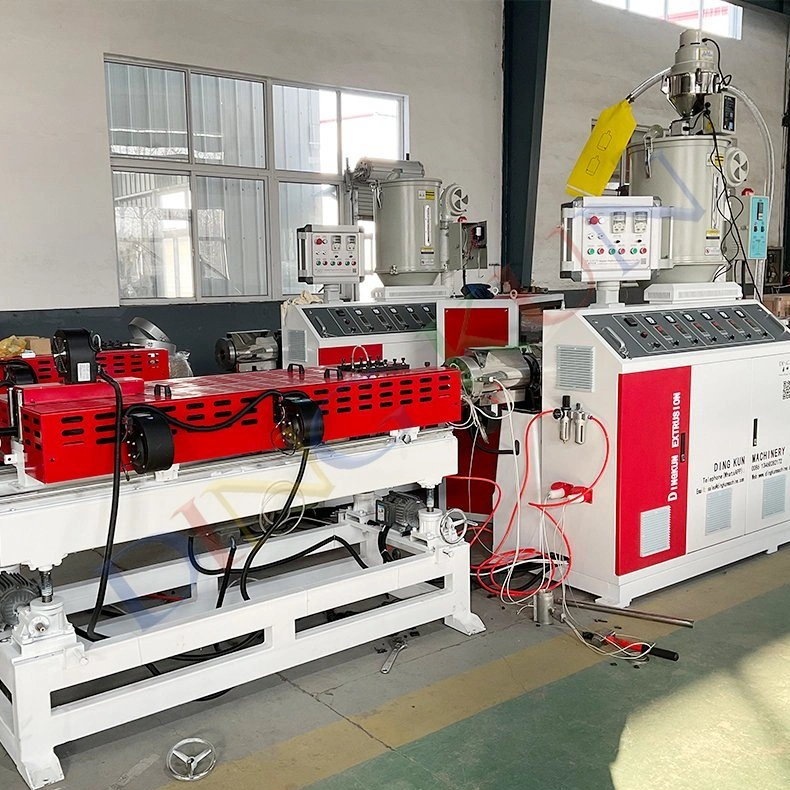 Plastic PP PE PVC PA Corrugated Pipe Making Machine for Electric Conduit and Drain Hose