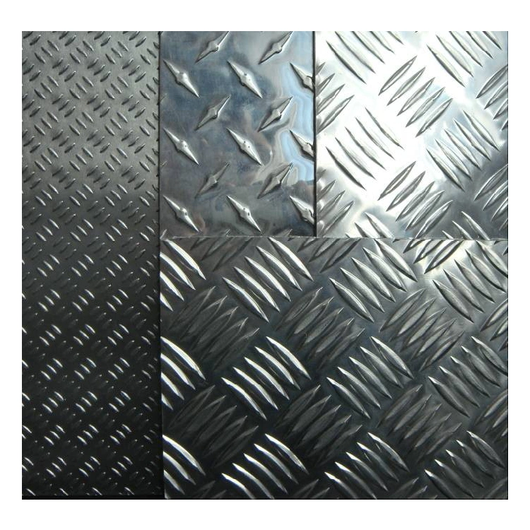 317L 321 347 304 201 316 Etched Floor Stair Embossed Diamond Checkered Cladding Stainless Steel Plate Sheet for Building Material