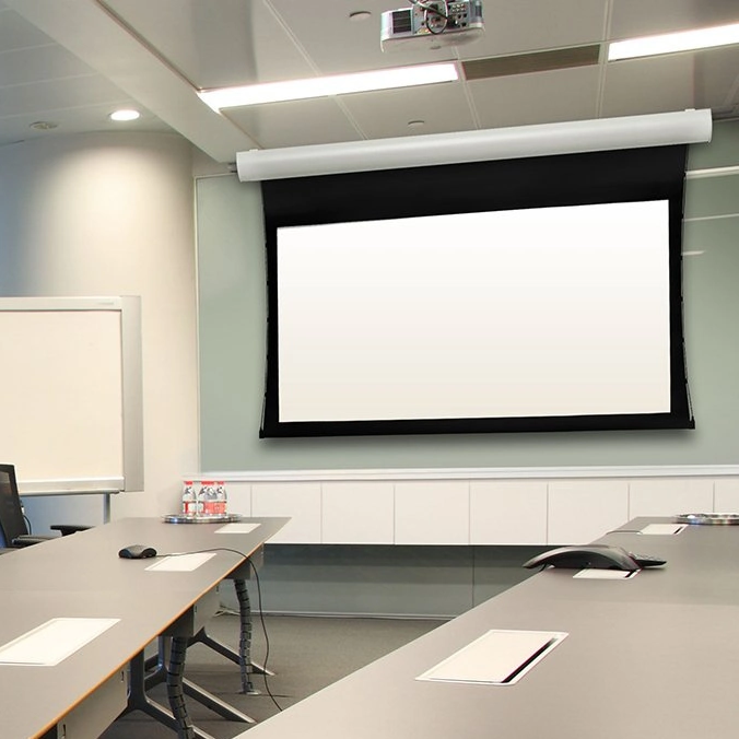 Fiberglass Projection Screen Material Fiber Glass Fabric