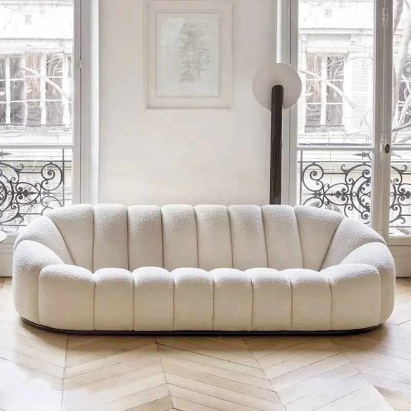 Sofá de terciopelo para el salón Sofá sillón Elysee Juego de sofás