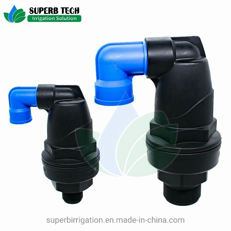 Farm Drip Irrigation Vacuum Air Release Valve Pipe Tube safety Valve