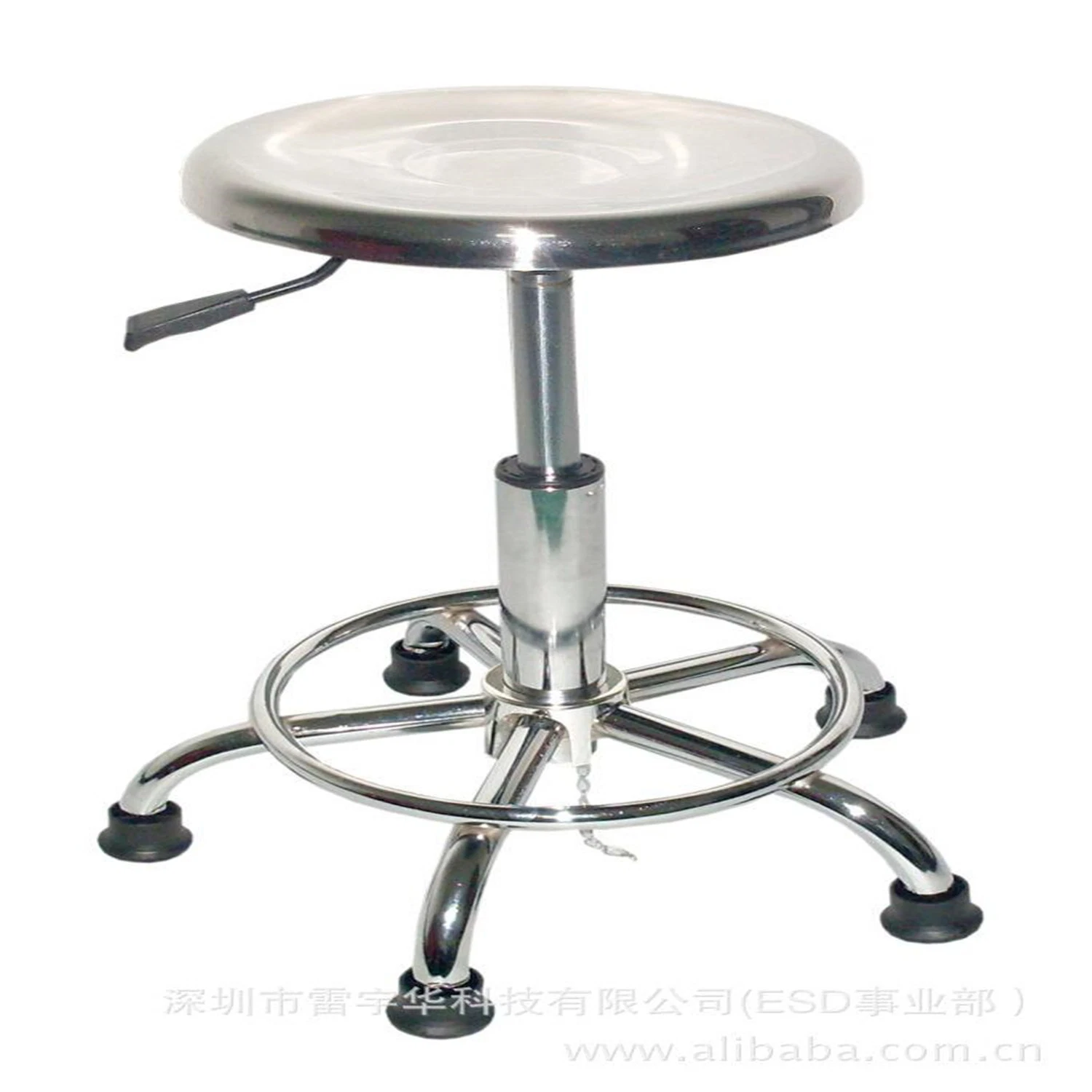 Durable ESD Lab Chairs with Round Seat