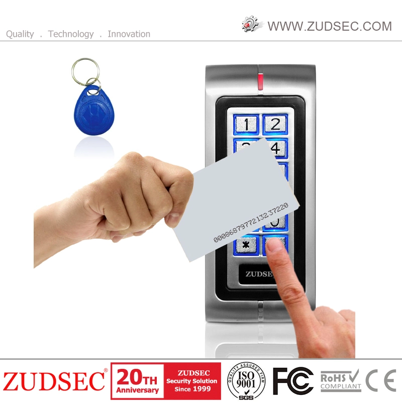 RFID Em Card Waterproof Metal Standalone Access Control System