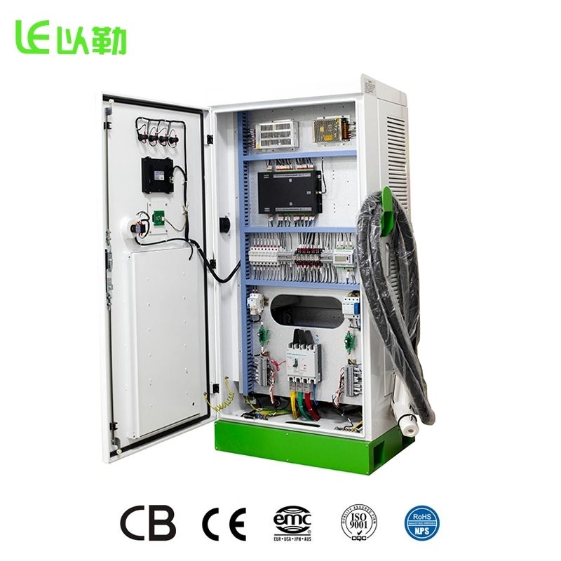 120 Kw DC Charging Pile Swiping Card European Standard Css Single Charging Port Wire 5m Standing EV Charger