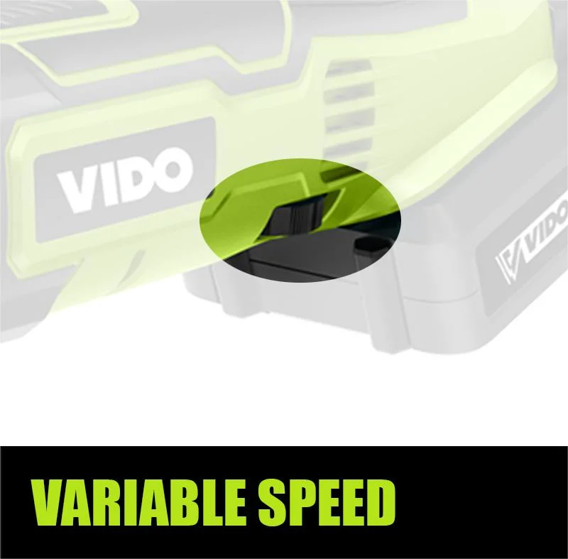 Vido 18V Lithium Cordless Oscillation Multi Tool for Cutting/Scraping/Sanding/Grinding