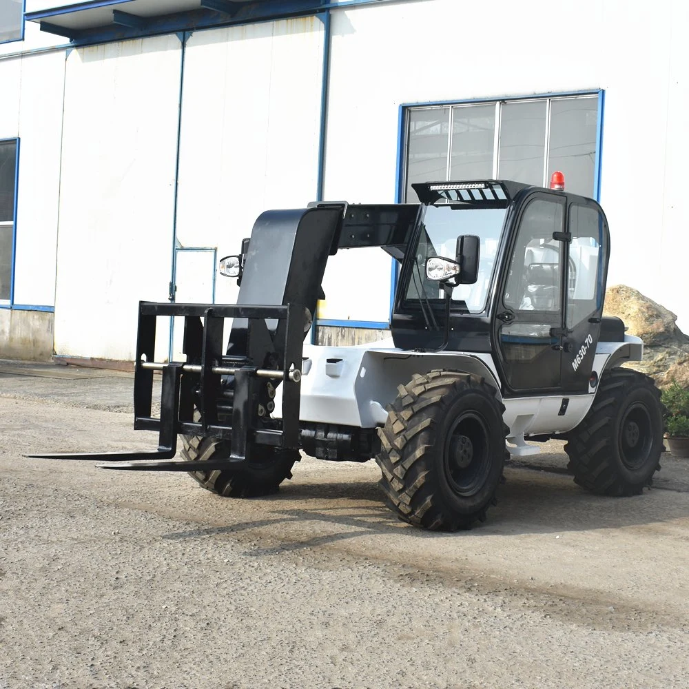 4X4 utiliza hidrostática 3ton Jcb Carretilla elevadora telescópica telescópica para la venta