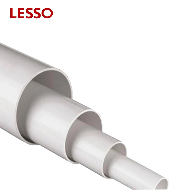 ASTM PVC Pipe Tubo De PVC Tuberia De PVC White and Grey