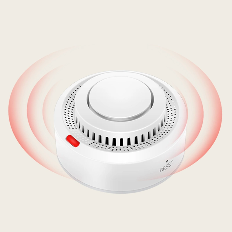 Fácil instalación Tuya APP domésticos de Control WiFi Zigbee Smart Fire el Monóxido de Carbono Gas Detector de humo alarma 12V