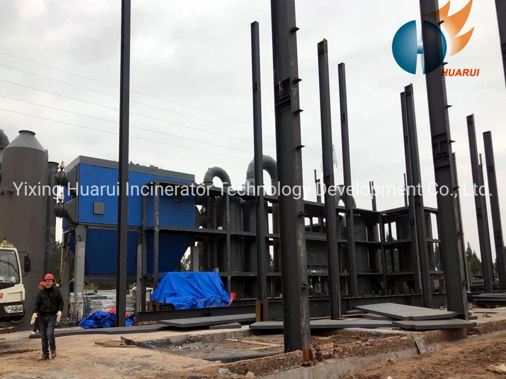 Industrial Waste Solid Garbage Pyrolysis Equipment Waste Incinerator