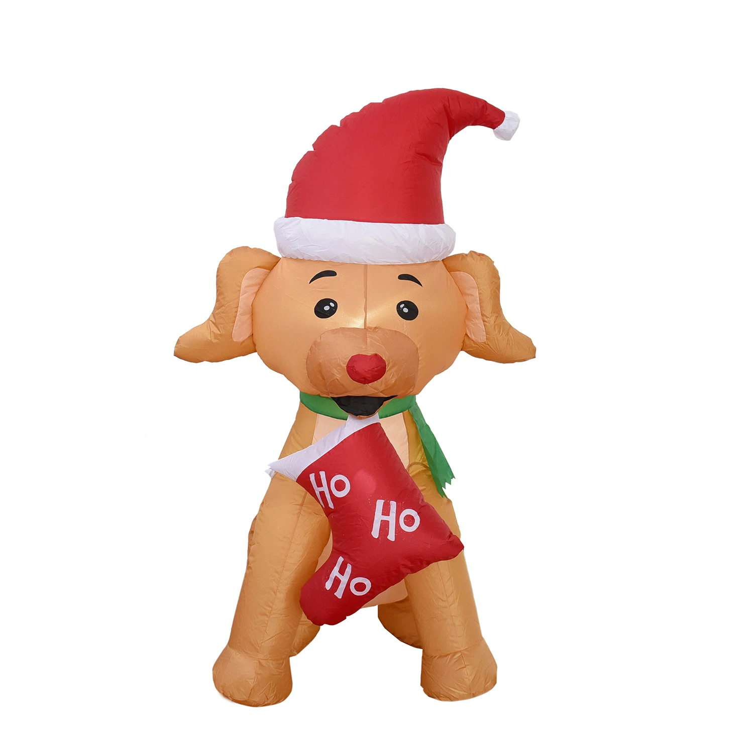 Promotion de Noël publicité modèle chien gonflable Inflatable chien pour la pendaison décoration