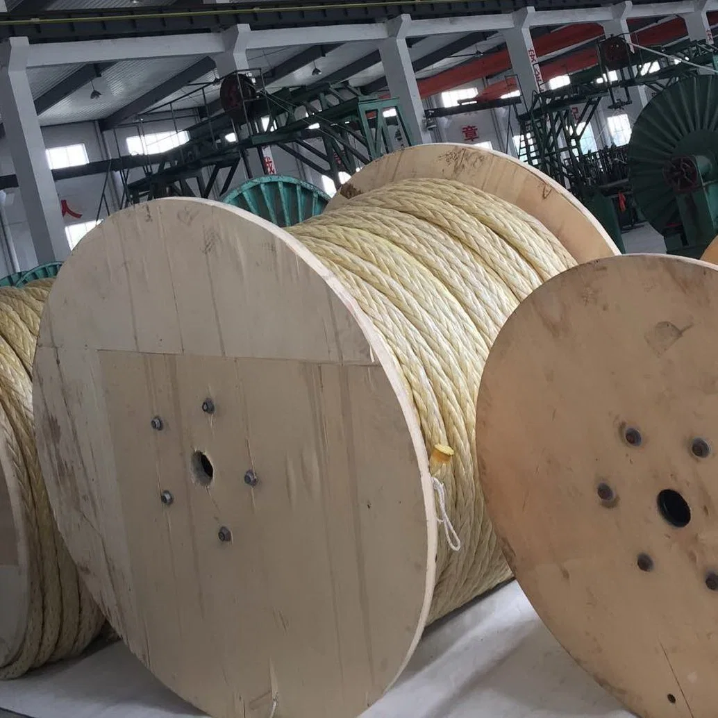 De fibra de alta resistencia aligerada UHMWPE se vislumbraba soporte de papel cuerda para la industria de fabricación de papel