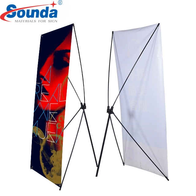 Outdoor Standard X Banner Display Stand