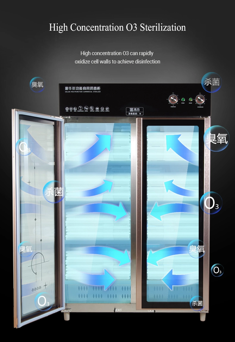 Professional Towel and Clothes Sterilizer UV Ozone Air Dish Salon Use Sterilization Oven Cabinet