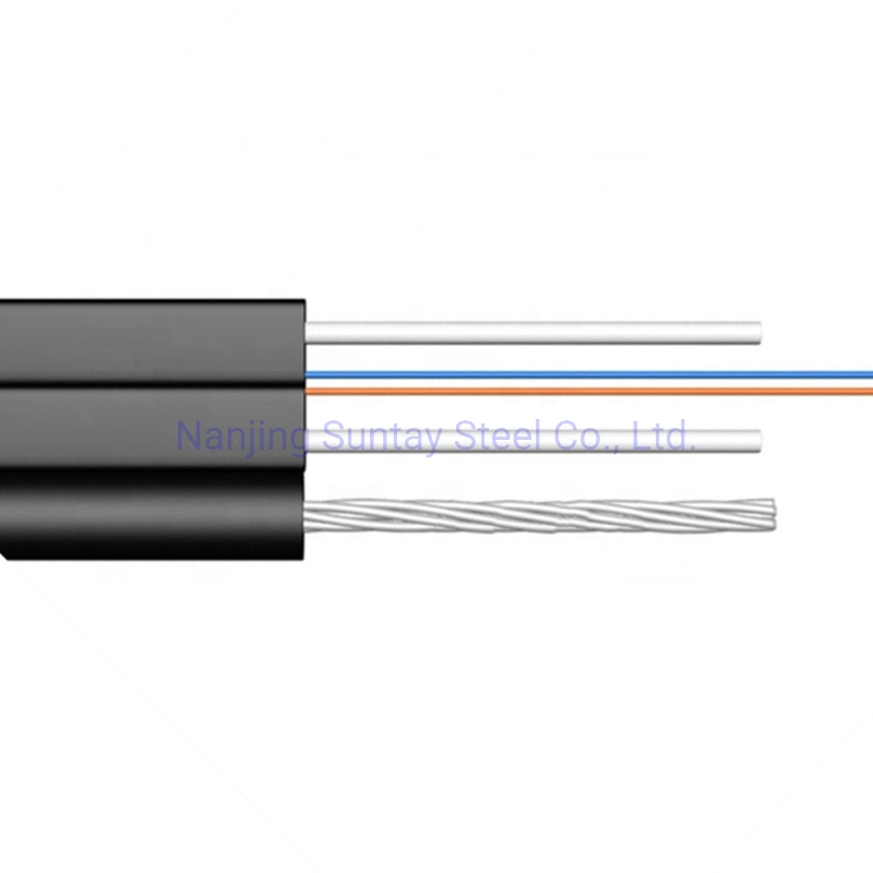 1570-1770 MPa resistencia a la tracción cable de acero galvanizado para óptica Cable de fibra