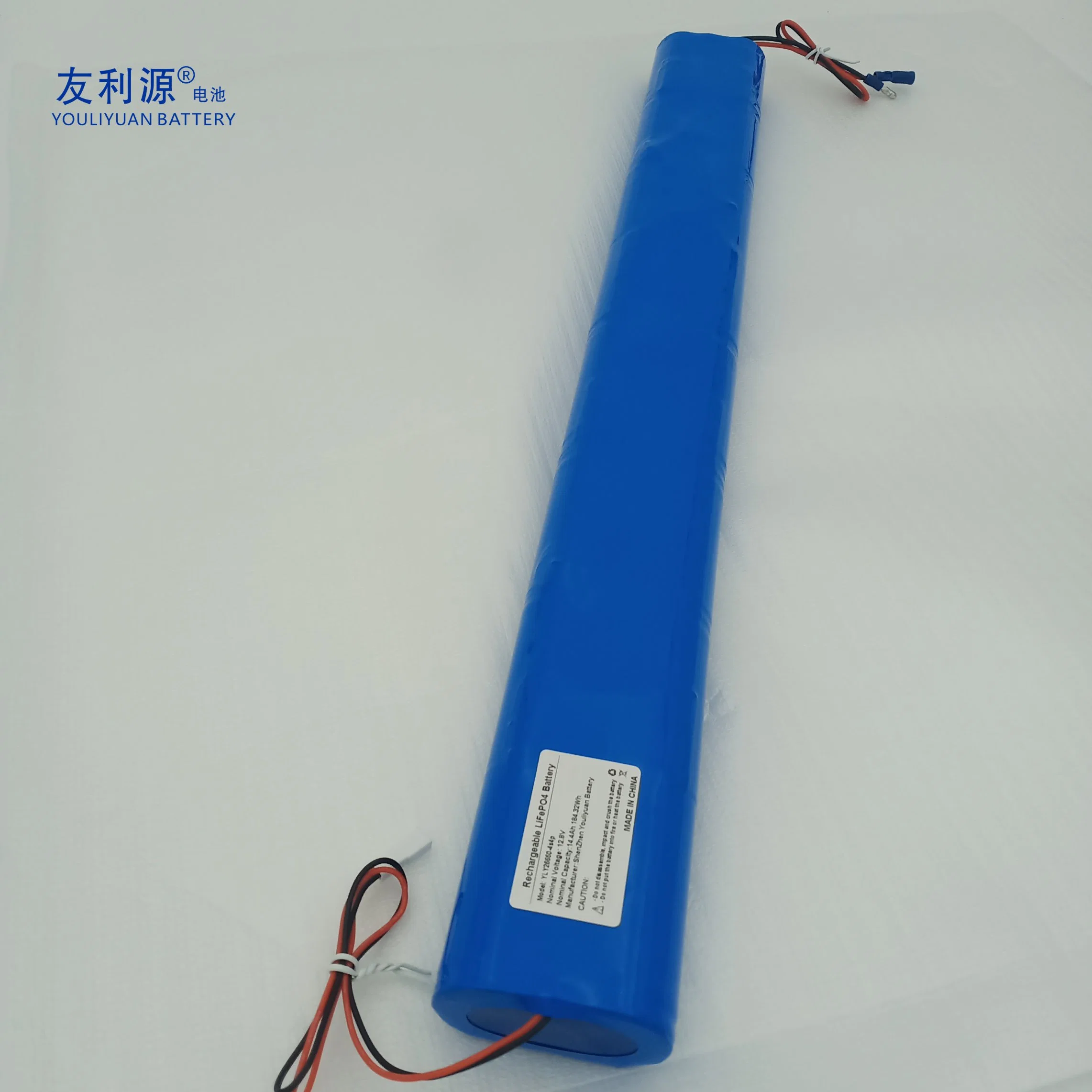 Maintenance Free 4s4p 12V 12.8V 14.4ah Rechargeable 26650 Lithium Iron Phosphate Battery Pack