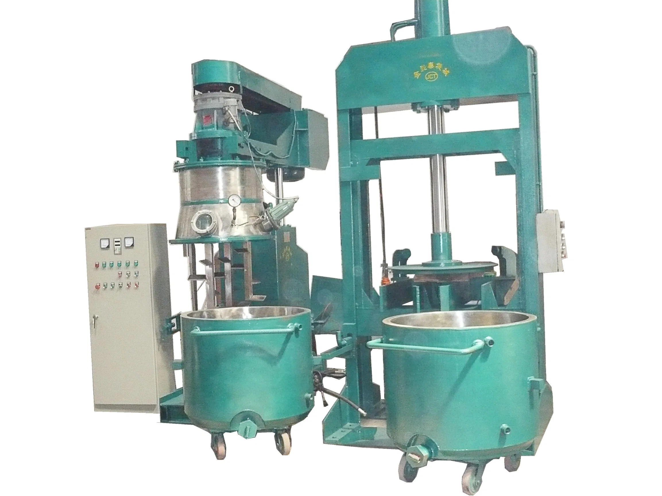 Heat Transfer Oil Heating Double Planetary Mixer Colloid Mill/Colloid Mill/Glass Cement