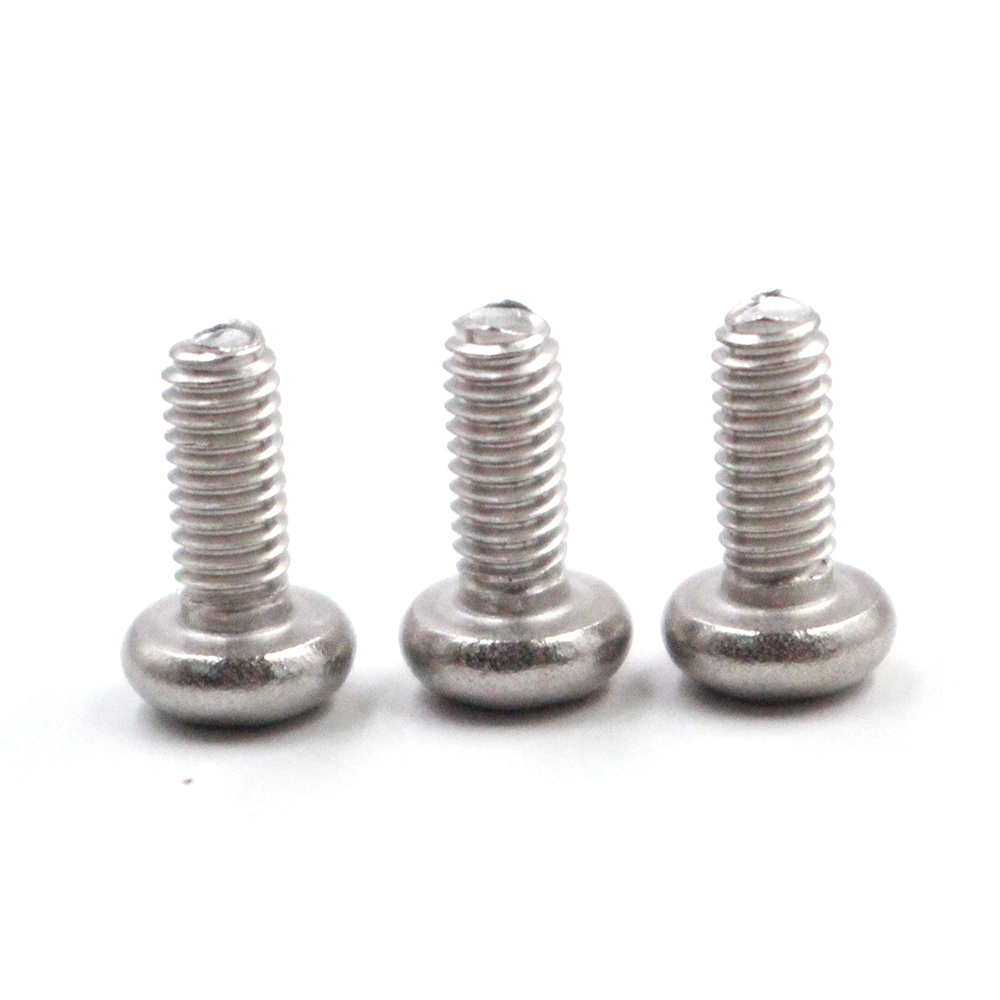 M6 Stainless Steel Screw Round Cross Screw Mechanical Screws with Round Cross Head