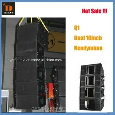 Q1 Two-Way Loudspeaker Two 10" Mobile Project Indoor or Outdoor Audio