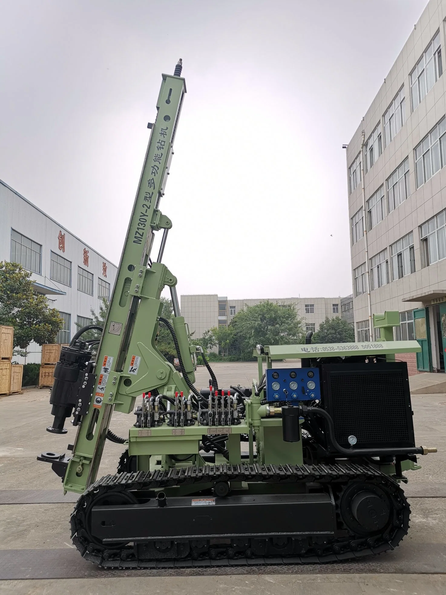 High quality/High cost performance  Sly500 Track-Type Water Well Drilling Rig