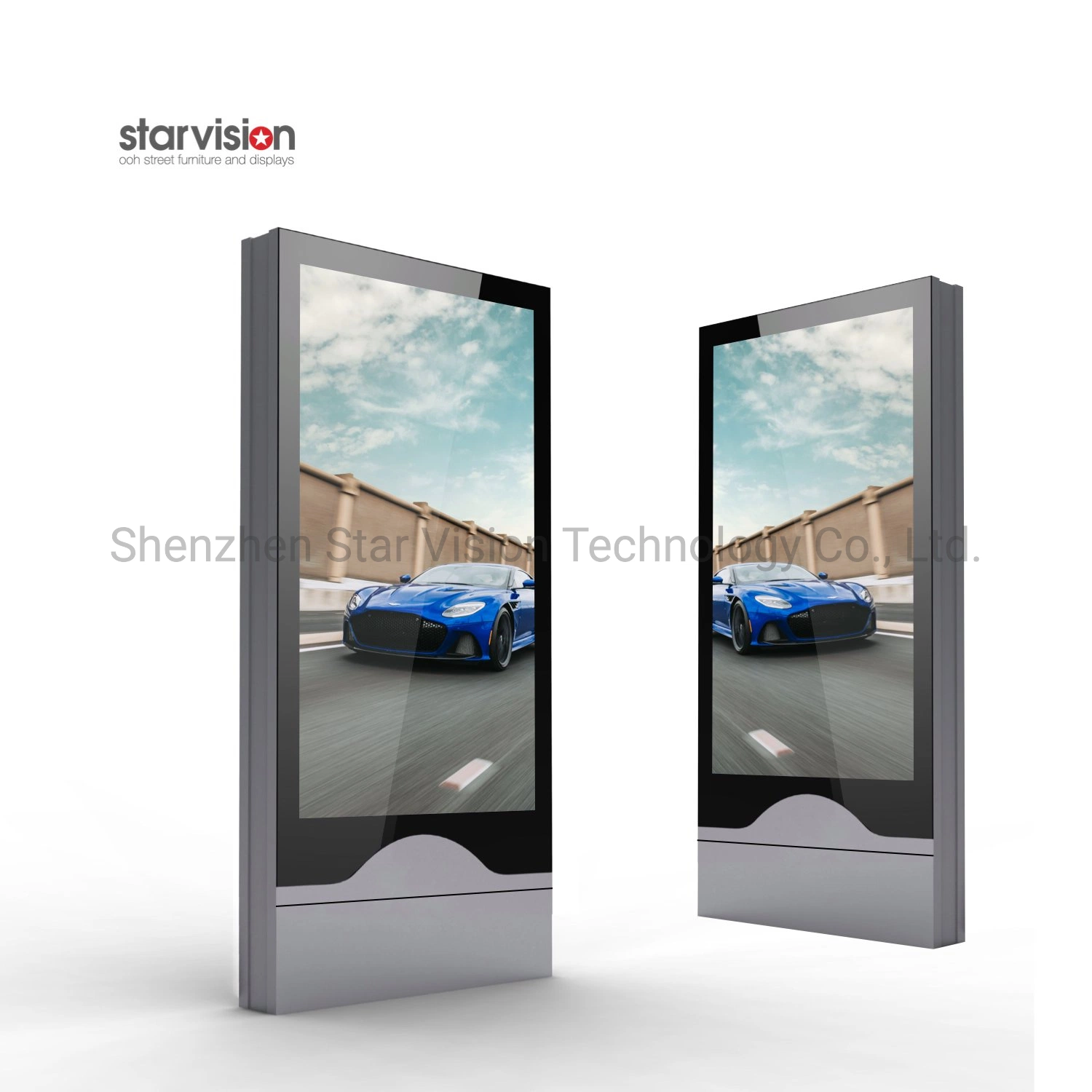 Indoor 75inch Remote Control Advertising Kiosk Shopping Mall Digital LED LCD Display Stand