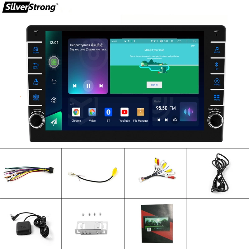 Silverstrong 9 10 Inch Android 11 8core 8+128GB Univeral Car Radio Autoradio GPS Navigation