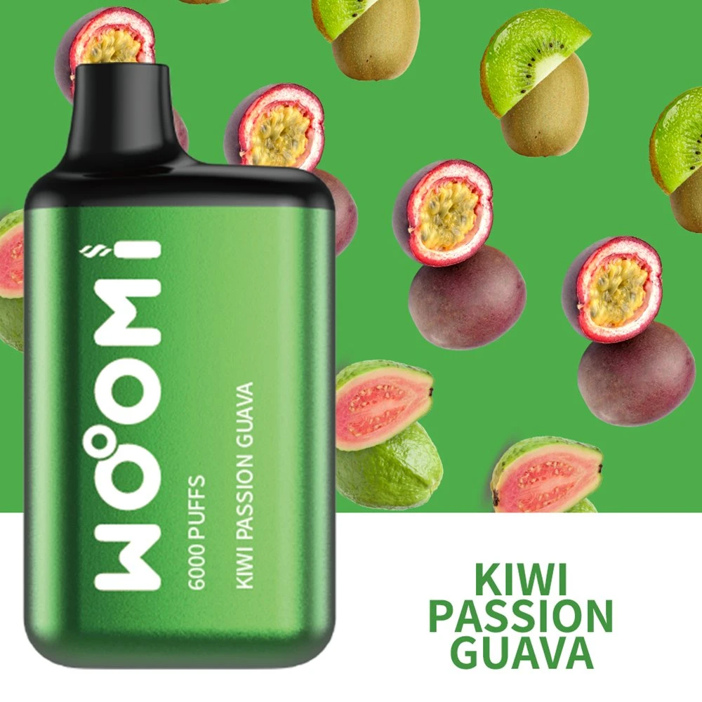 Caixa Woomi 4000 5000 6000 borlas para venda quente na América UE Austrália Caixa Recarregável Vape descartáveis com sabores de frutos ricos