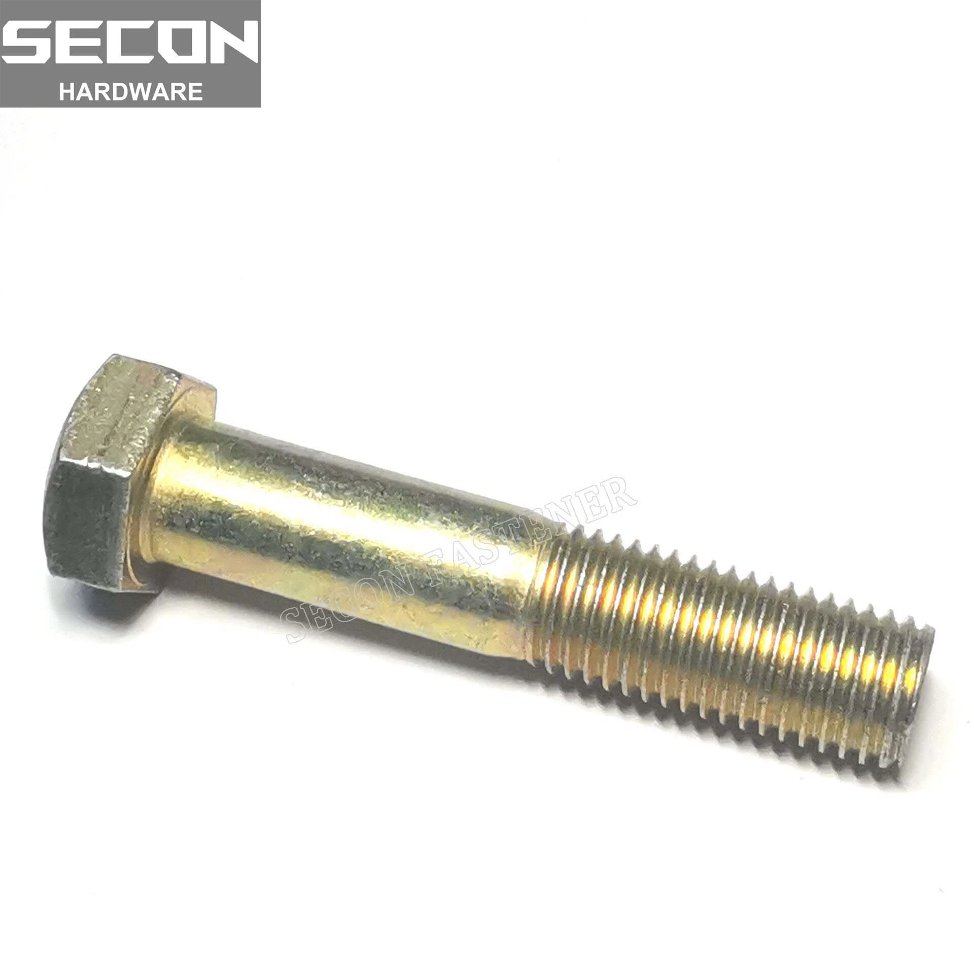 Made in China Customized 8.8 Grade Galvanized Standard DIN933 DIN931 Hexagon Bolt M8*10/12/16/20-150 mm Screw Bolt Fastener