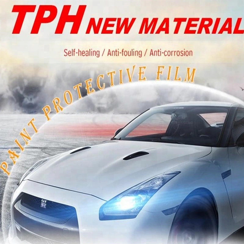 Super transparente brillante protección pintura coche película Tph