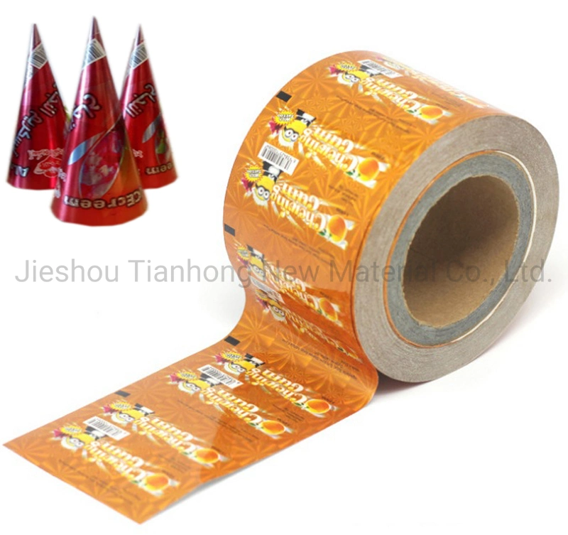 Aluminum Foil Paper Laminating Food Packaging Paper for Ice Cream Cone Wrapper