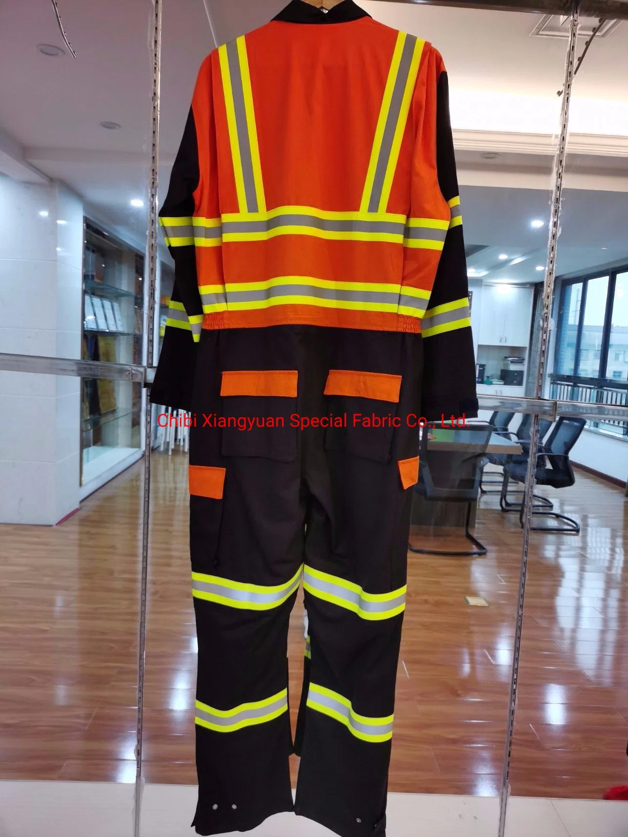 100% Cotton Fireman Suit with Flame Retardant Fabric for Helmet / Gloves / Boots