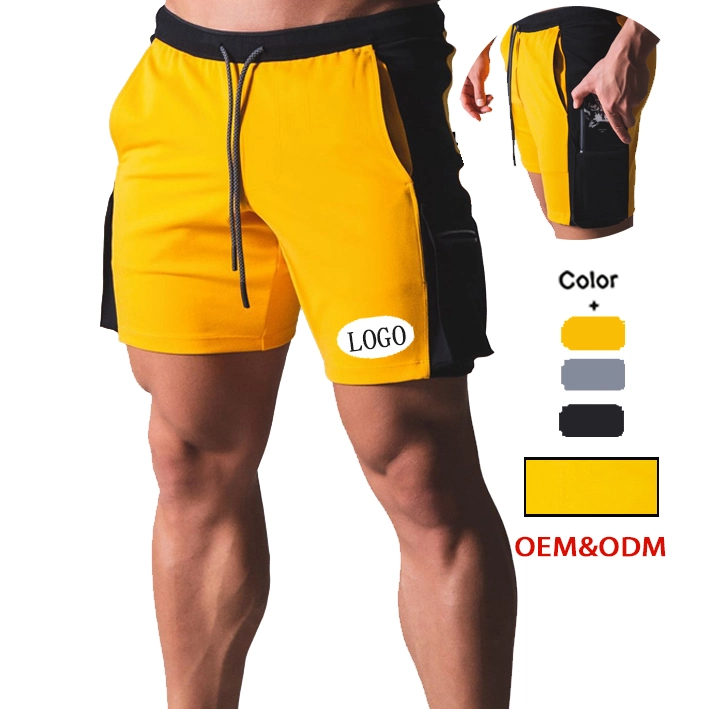 OEM et ODM porter des vêtements de Fitness Fitness Sport Mens Running Shorts de coton des vêtements de sports et les hommes de courts-circuits de l'entraînement