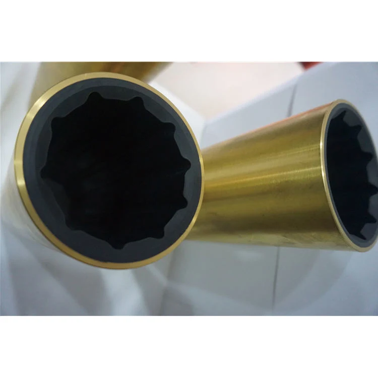 Marine Customizable Brass Type Bronze Type Water Lubrciated Rubber Sleeve Bearing with Different Sizes