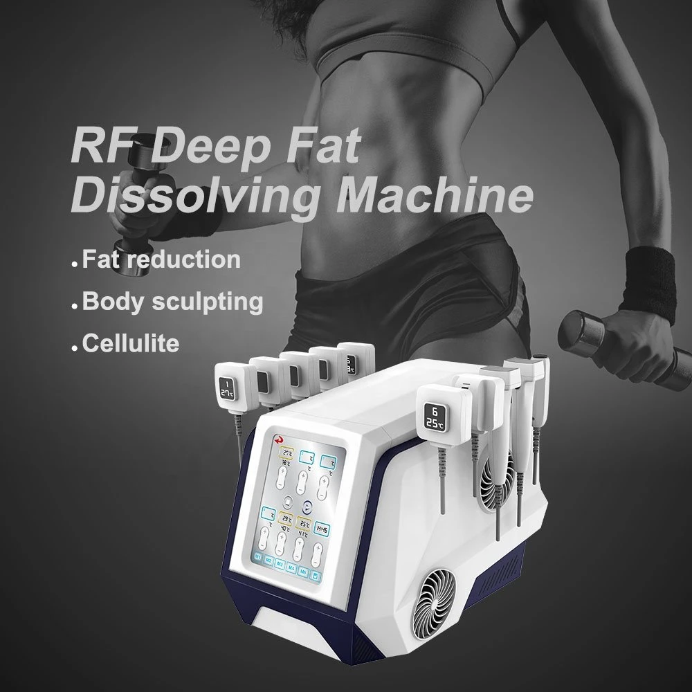 2 MHz RF Deep Heating Fat Dissolving Body Slimming Monopolar Radio Frequency Anti Cellulite Skin Tightening Cutera Beauty Salon Equipment for Weight Loss