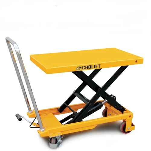 China Economic Hydraulic Cylinder Lifting Table Option with Board