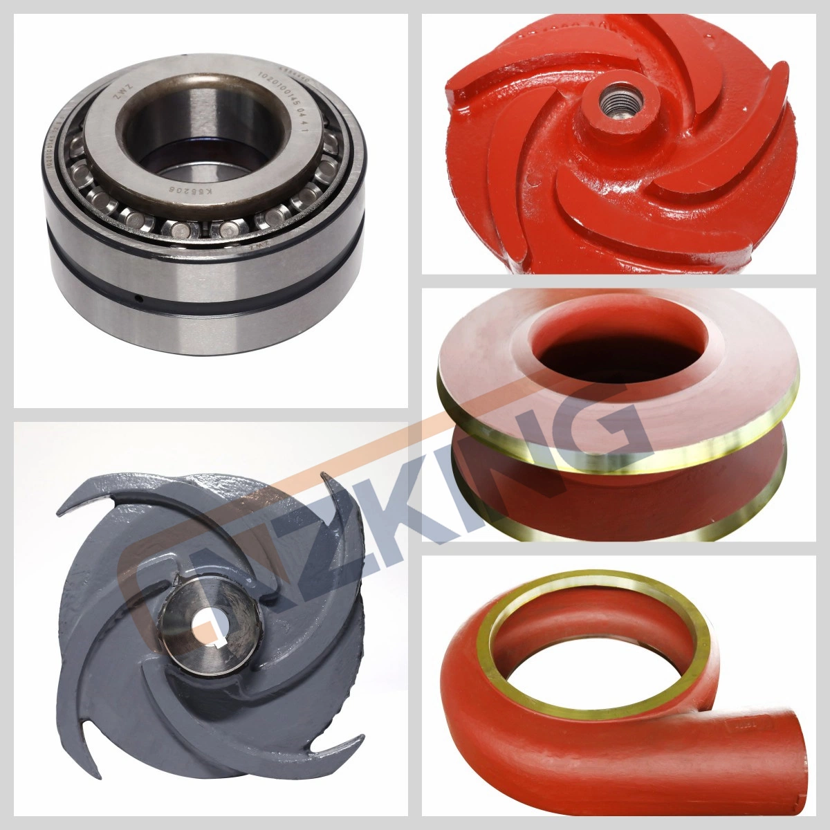 Slurry Pump Parts for Hydraulic Centrifugal Lime Slurry Pump, Sand Pump, Gravel Pumps, Mud Pump