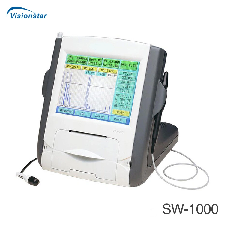 Sw-1000 Portable Ophthalmic Ultrasound a Scan Optical Biometer