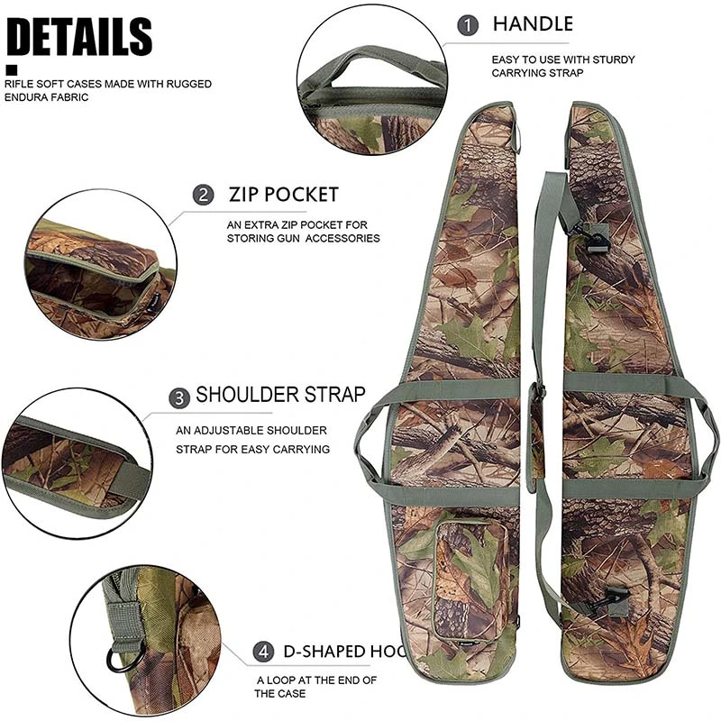Outdoor Sport Camouflage Shooting Hunting Tactical Gun Belt Bag